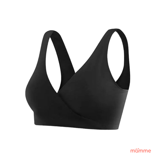 Mamme Crossover Maternity and Nursing Bra