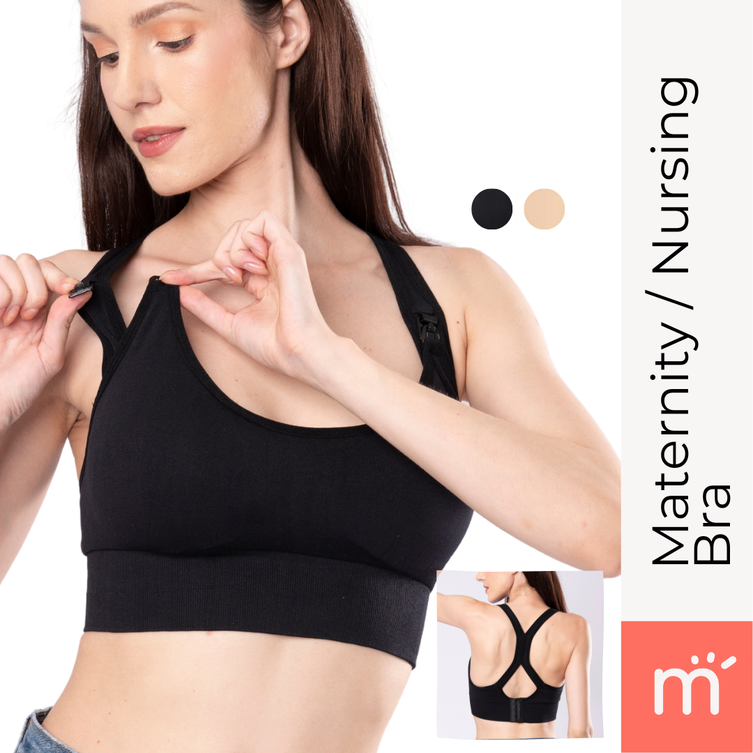 Mamme Racerback Sports Maternity Nursing Bra