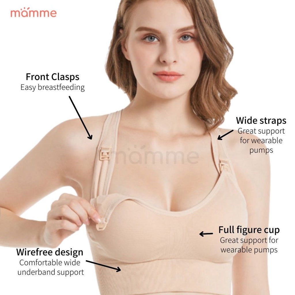 Mamme Racerback Sports Maternity Nursing Bra