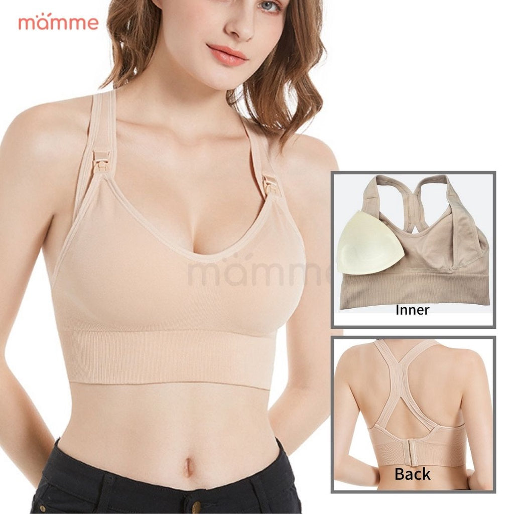 Mamme Racerback Sports Maternity Nursing Bra