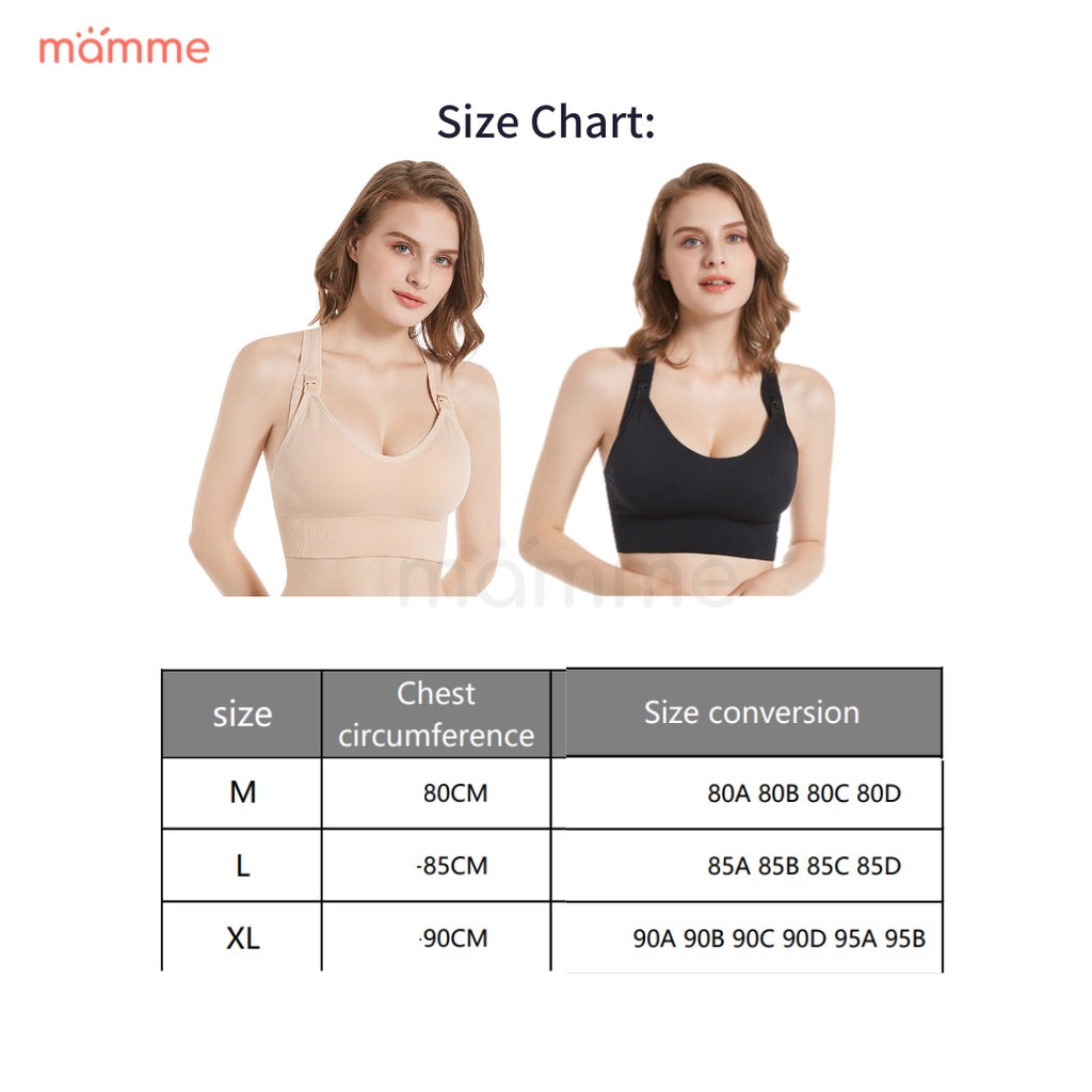 Mamme Racerback Sports Maternity Nursing Bra