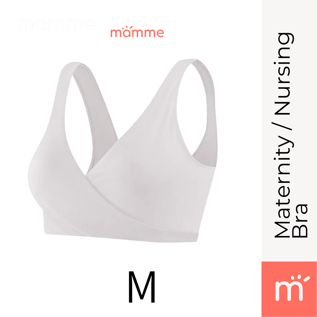 Mamme Crossover Maternity and Nursing Bra