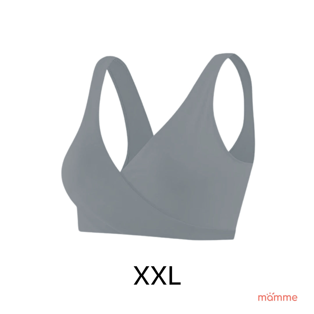 Mamme Crossover Maternity Nursing Bra