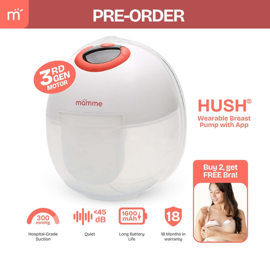 [PRE-ORDER] Mamme Hush Wearable Breast Pump with App