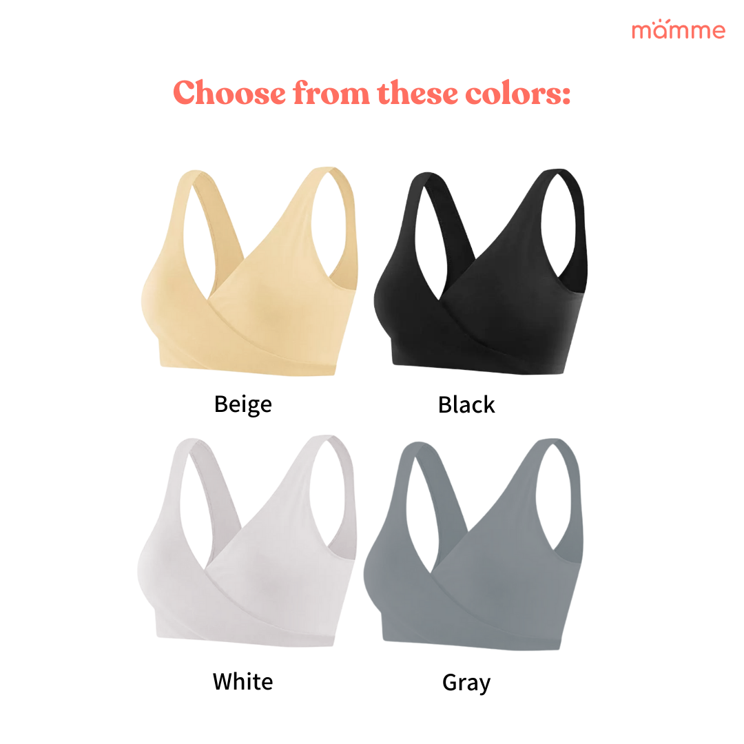 Mamme Crossover Maternity Nursing Bra
