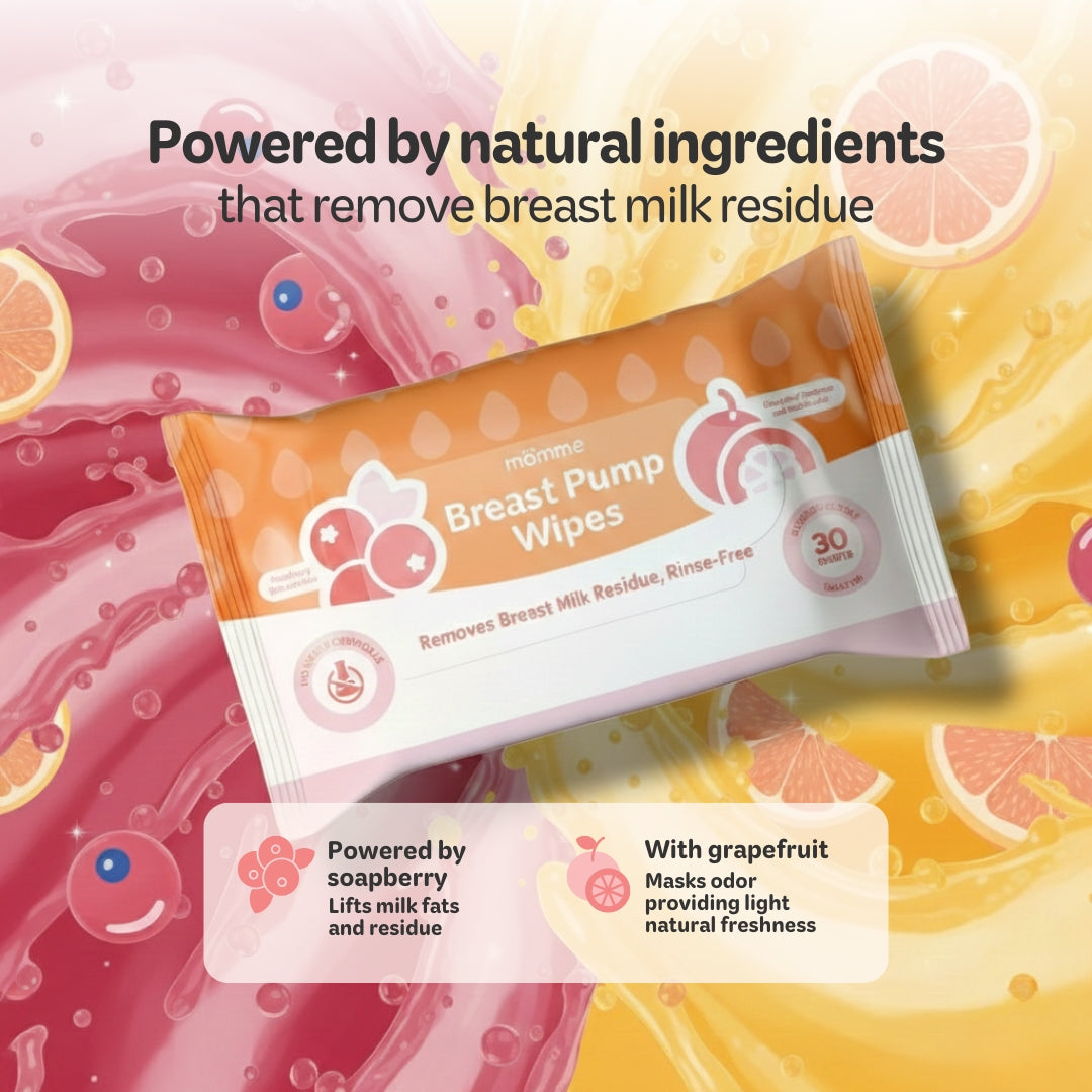 Mamme Breast Pump Wipes (30 sheets)