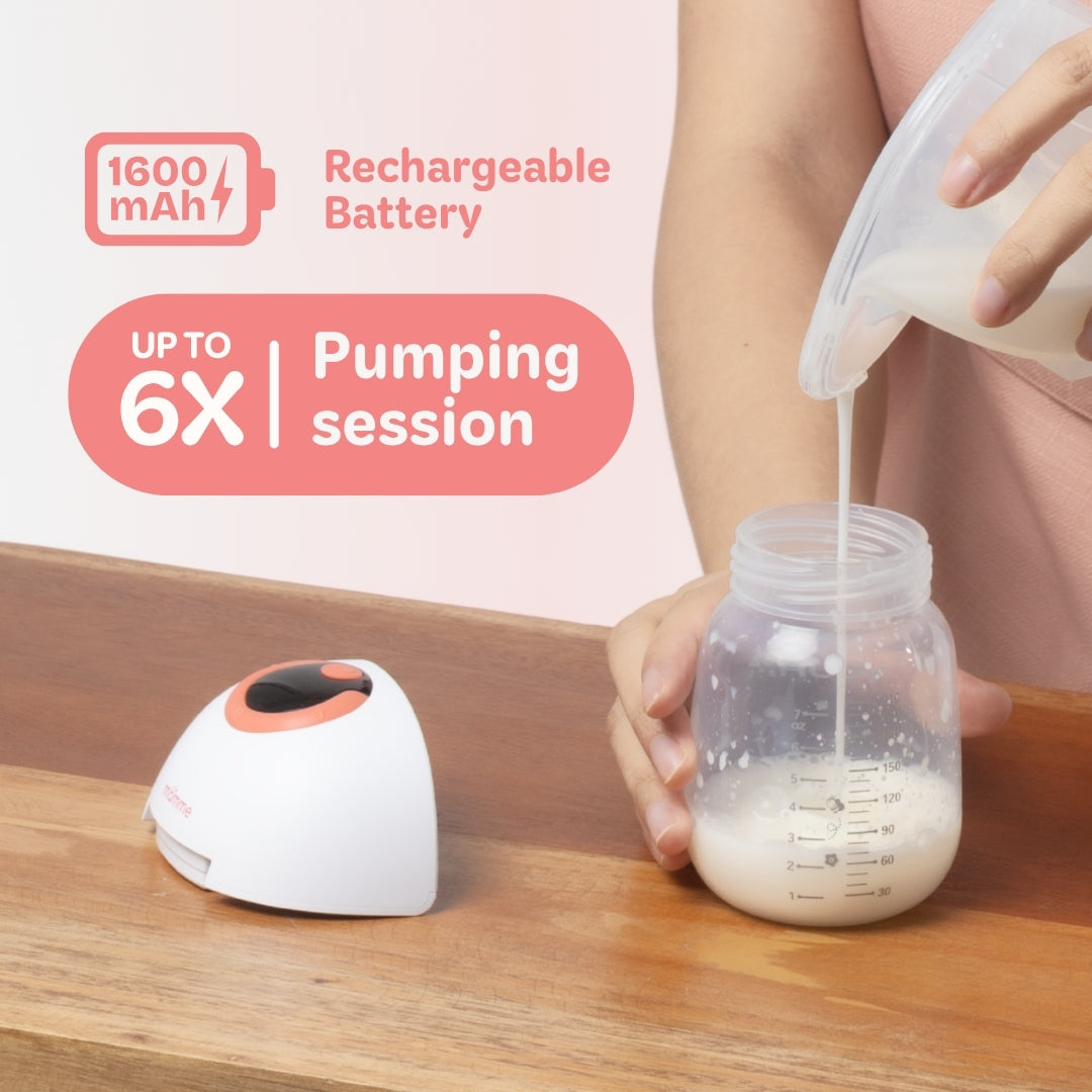 Mamme Hush Wearable Breast Pump with App