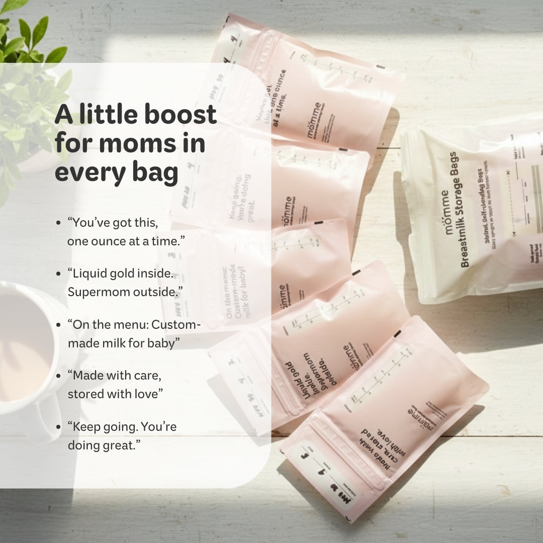 Mamme Breastmilk Storage Bags | 30 pcs 200 mL Leak-Proof and Pre-Sterilized