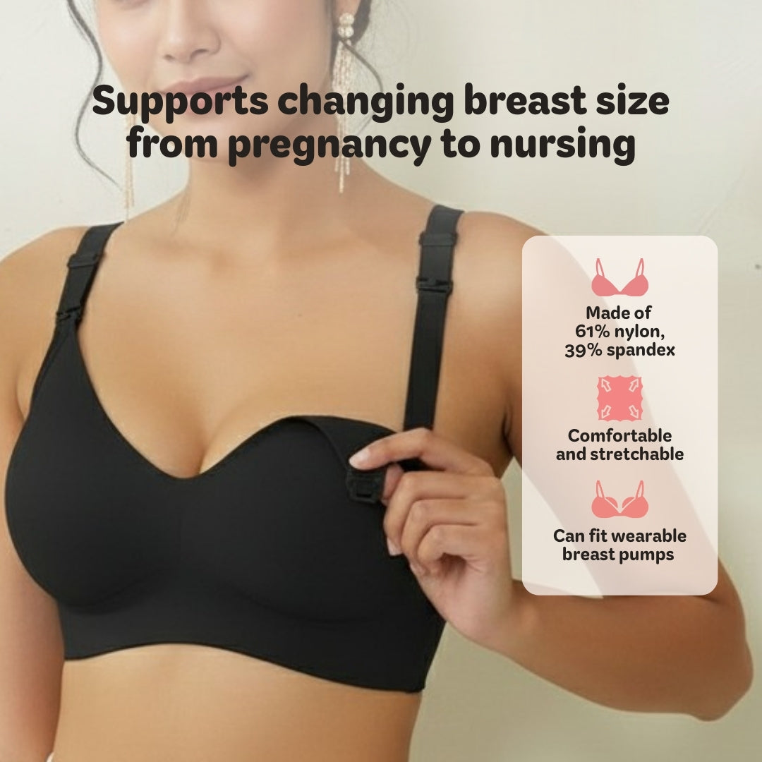 Mamme Anti-Microbial Seamless Nursing Bra