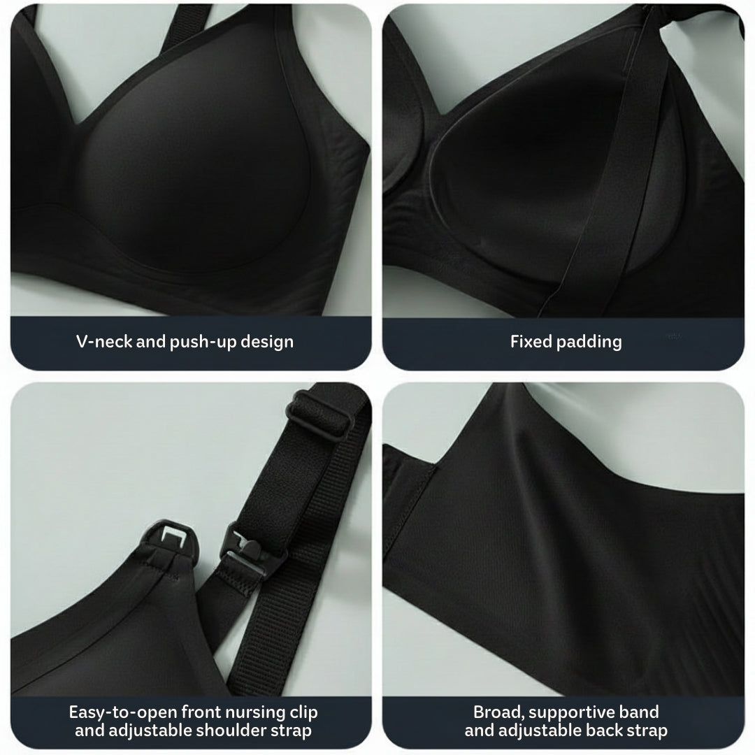 Mamme Anti-Microbial Seamless Nursing Bra