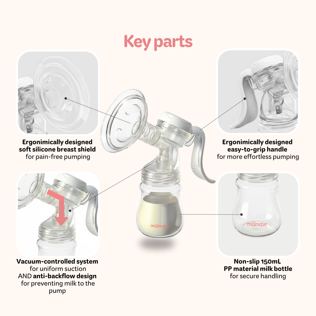 MAMME Bestie First Manual Breast Pump
