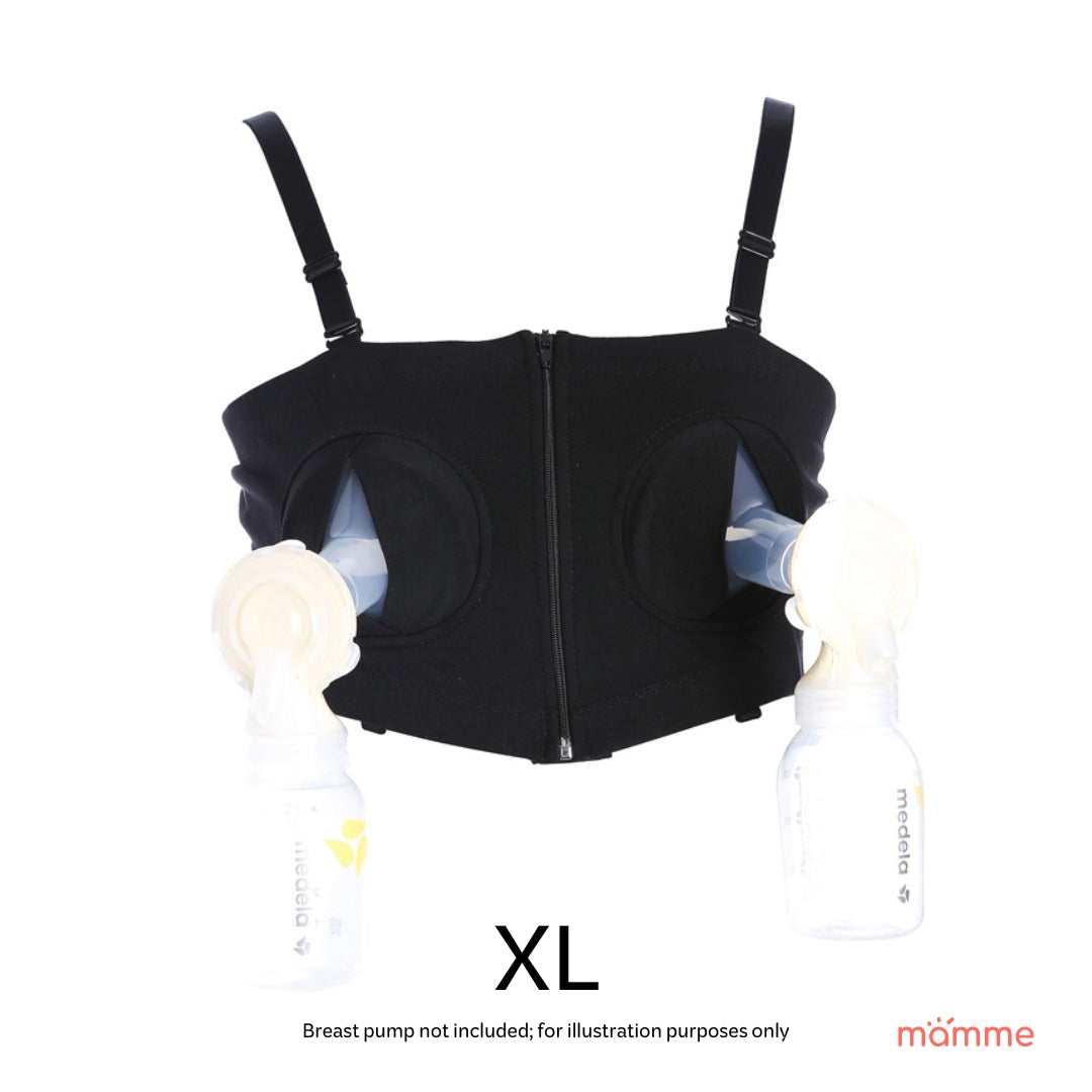 Mamme Charlie Pumping Bra with Front Zipper