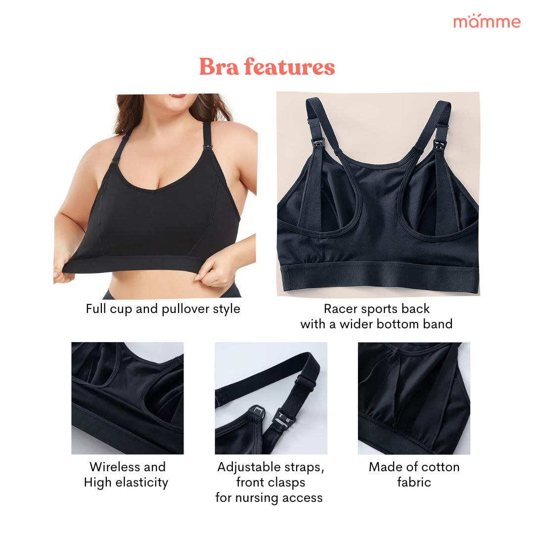 Mamme Air Light Support Nursing Bra