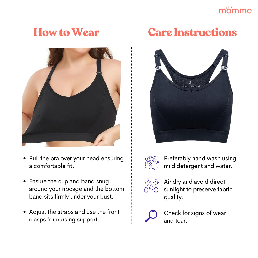 Mamme Air Light Support Nursing Bra