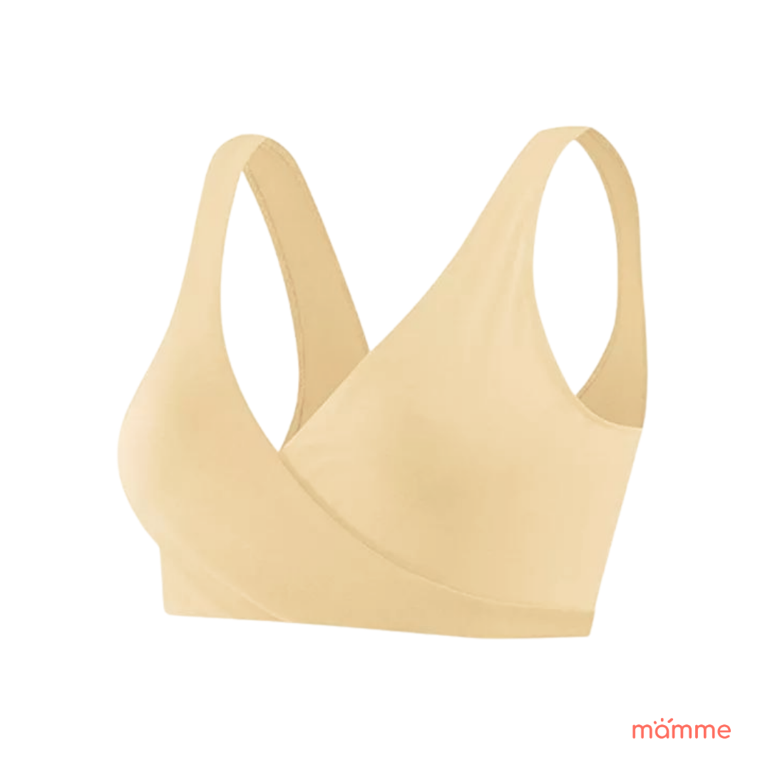 Mamme Crossover Maternity and Nursing Bra