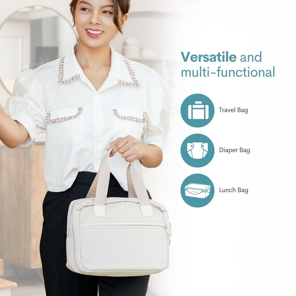 Mamme On-the-Go Pump and Nursing Cooler Bag Set