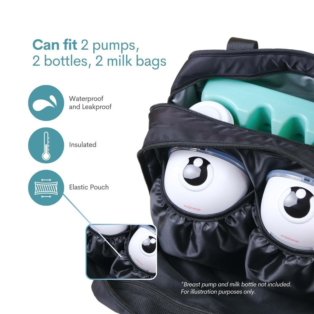 Mamme On-the-Go Pump and Nursing Cooler Bag Set