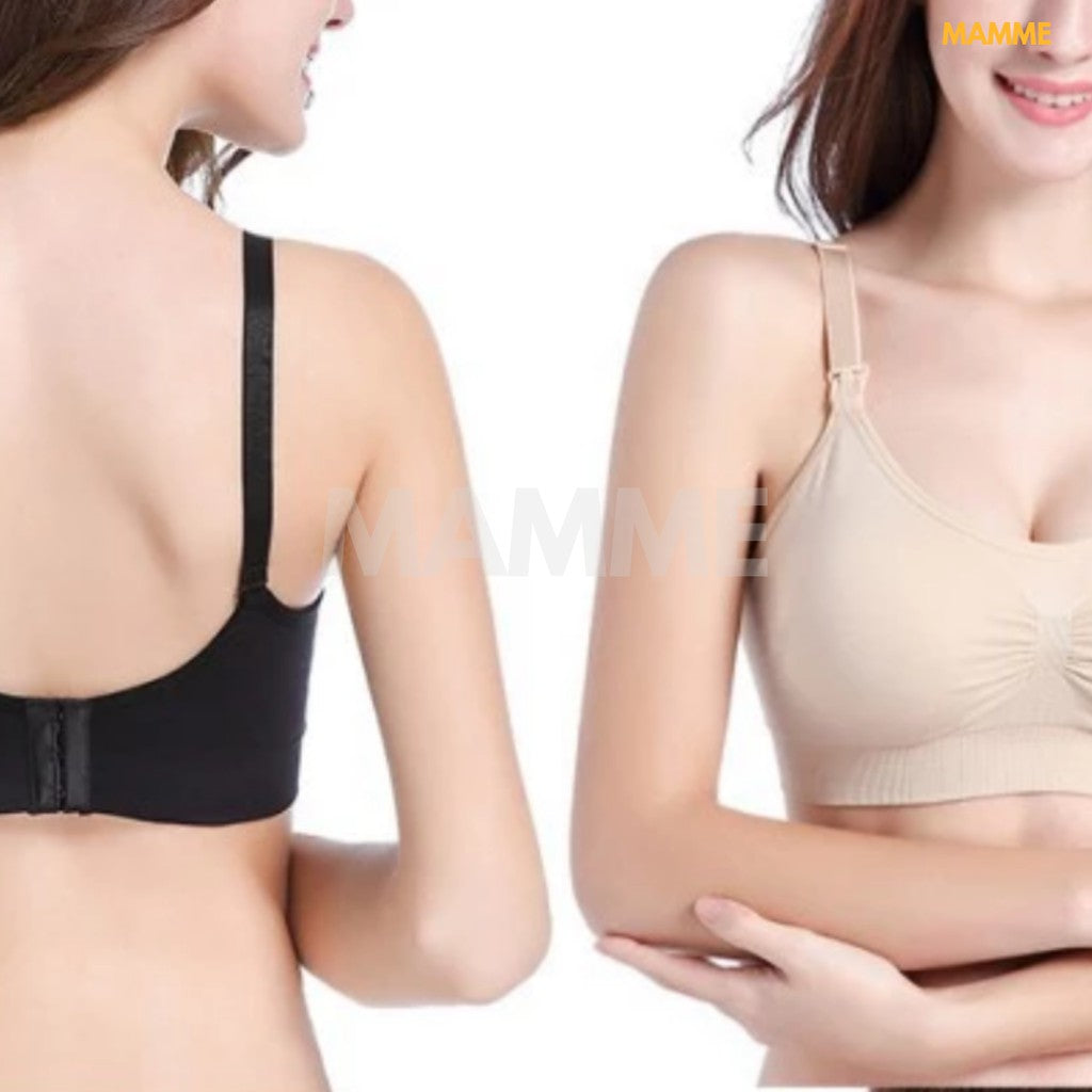 Mamme 2-in-1 Hands-Free Pumping Nursing Bra