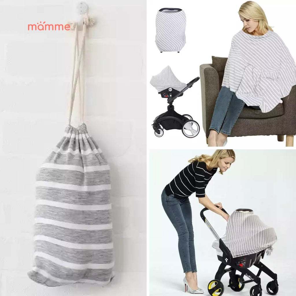Mamme Breastfeeding and Nursing Cover | Full Coverage for Privacy